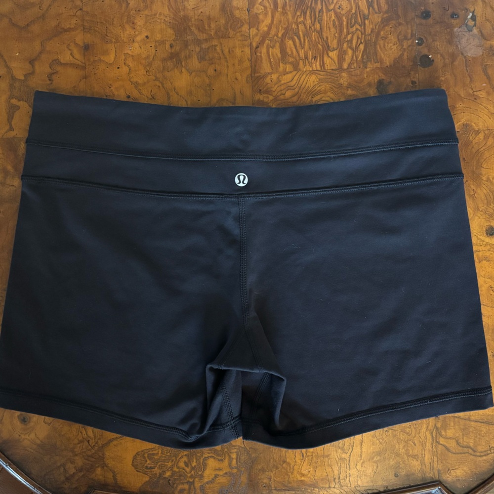Lululemon Athletica Black Athletic Shorts